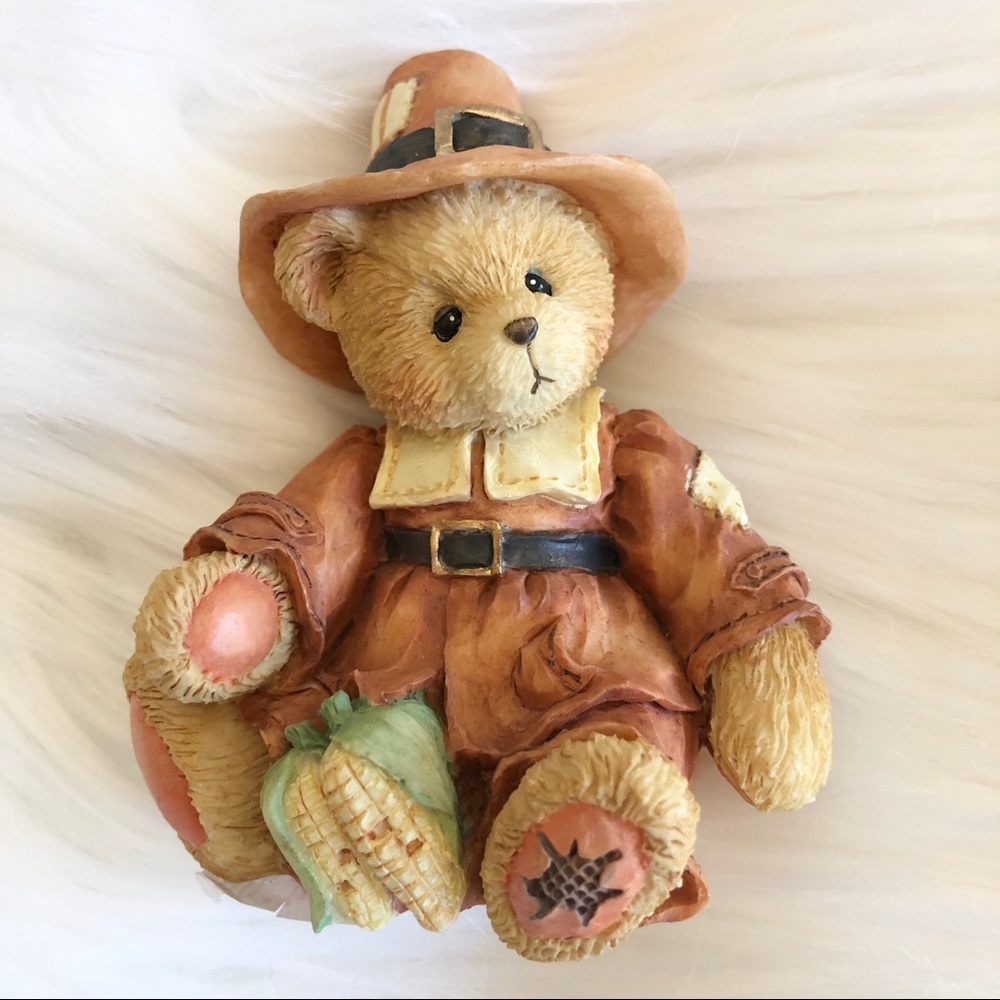 VTG CHERISHED TEDDIES Thanksgiving Pilgrim Miles